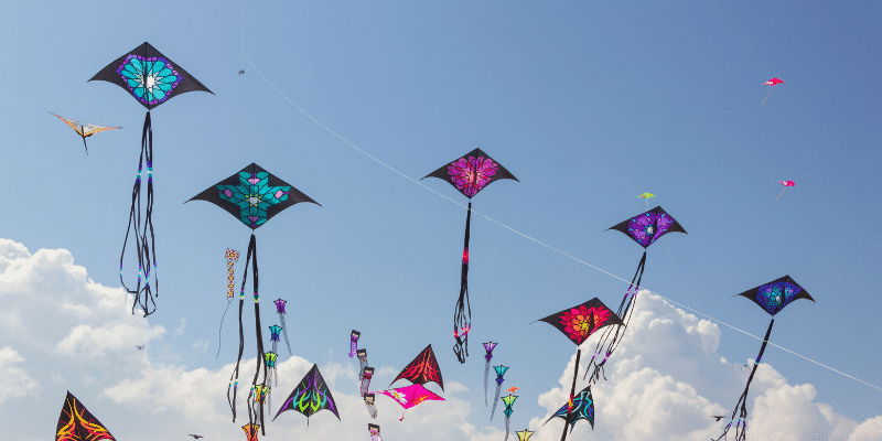 Kite flying