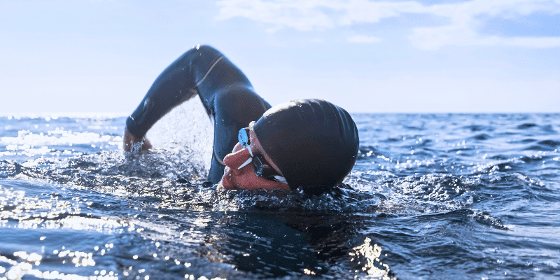 Open water swimming