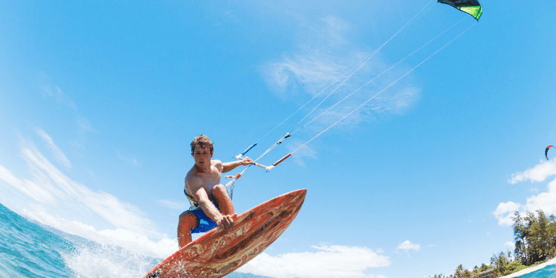 Kiteboarding
