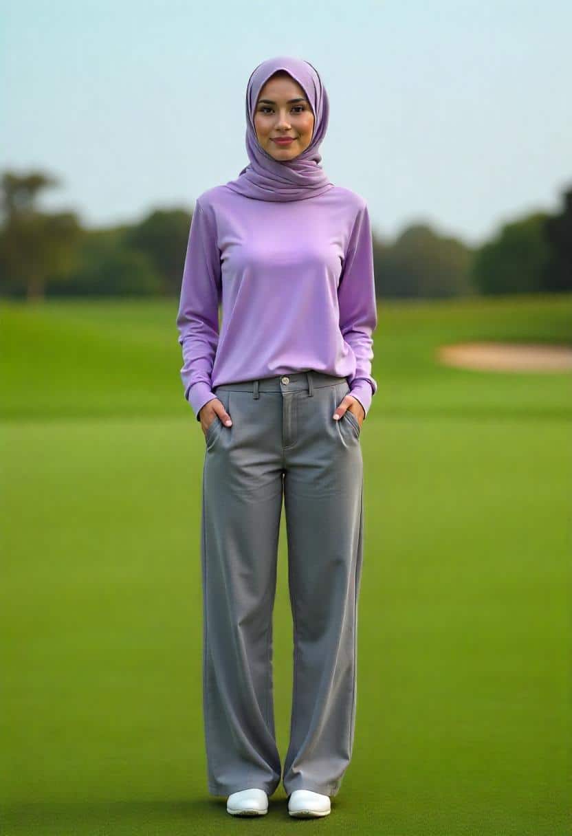 Soft and Stylish: Lavender and Gray Combo